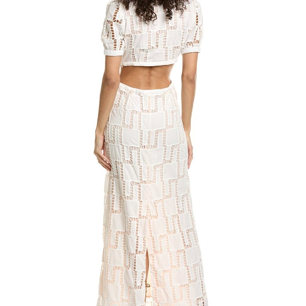 ba&sh Cream Maxi Dress - Picture 2 of 5